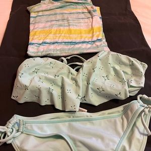 Swimsuit and coverup